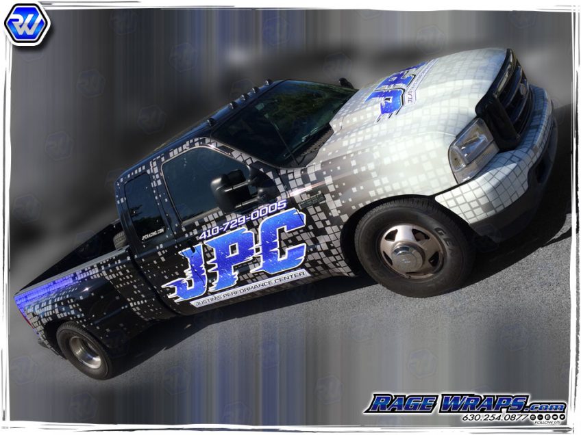 Jpc Graphics JPC Racing - Justin's Performance Center Truck Wrap - Rage Wraps