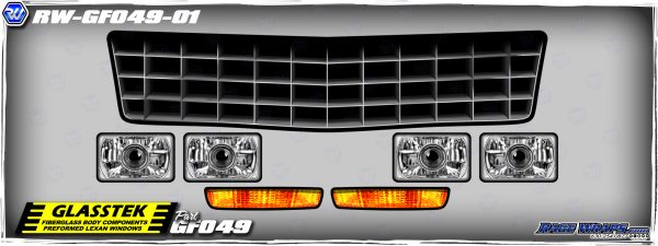 Glasstek 1981-1988 Chevy Monte Carlo Front End Kit