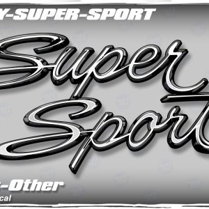 Chevy Super Sport Emblems