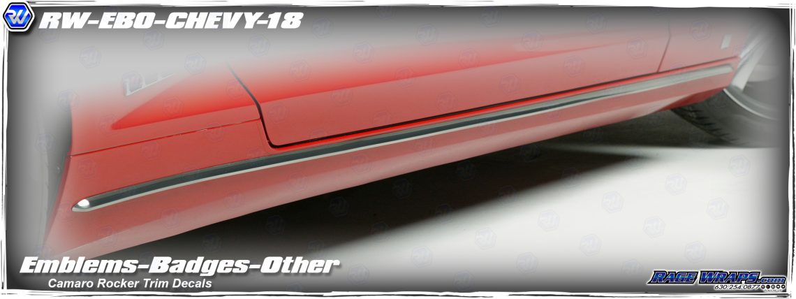 Car Rocker Trim Chevy Camaro Rocker Trim - Rage Wraps