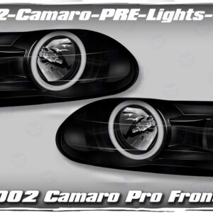 VFN Fiber Glass 1998-2002 Camaro Pro Front End Headlight Decal