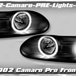 VFN Fiber Glass 1998-2002 Camaro Pro Front End Headlight Decal
