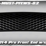 VFN Fiberglass 2013-2014 Ford Mustang Base Grill