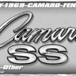 1969 Chevy Camaro Fender Badge - Camaro SS