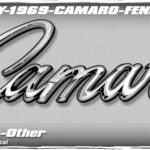1969 Chevy Camaro Fender Badge - Camaro